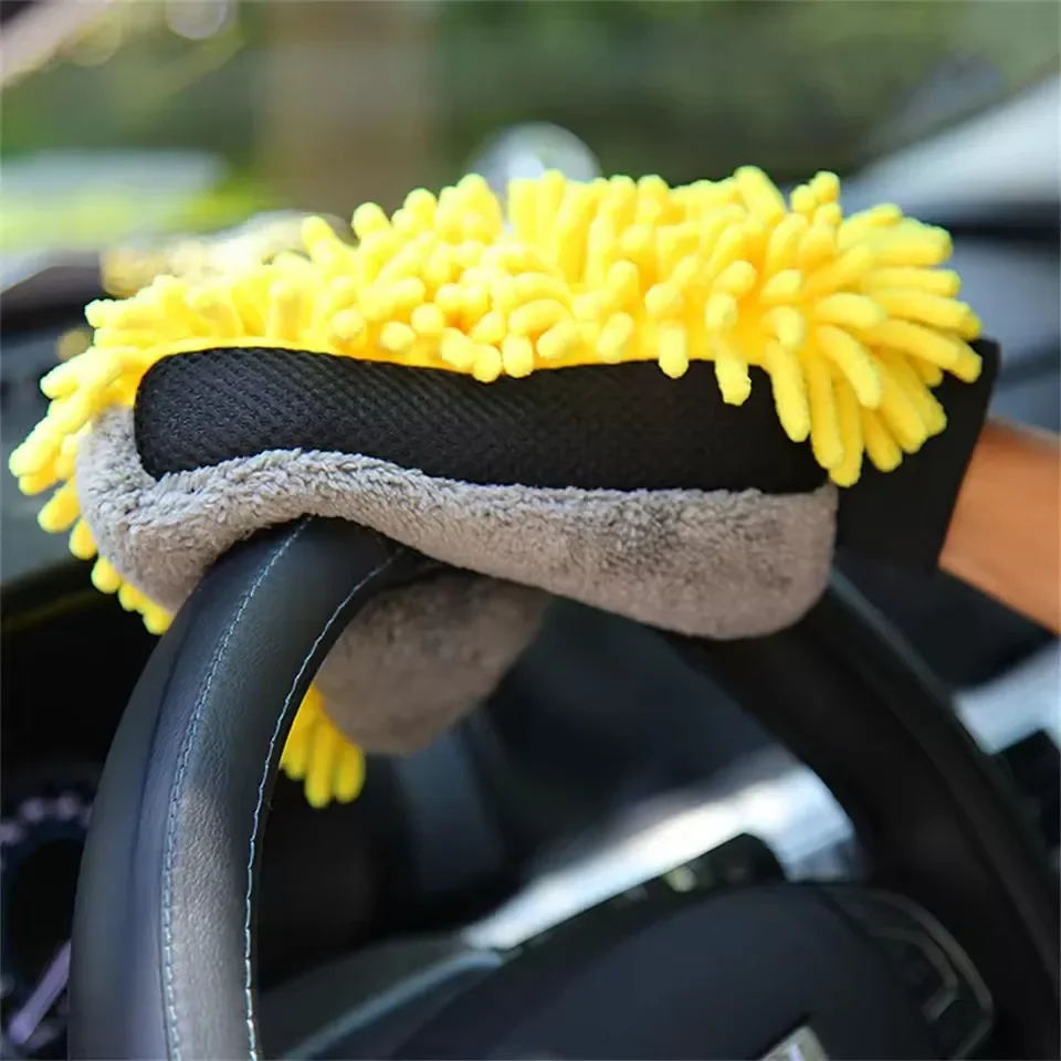 1-5pcs-car-washing-gloves-waterproof-microfiber-chenille-gloves-car