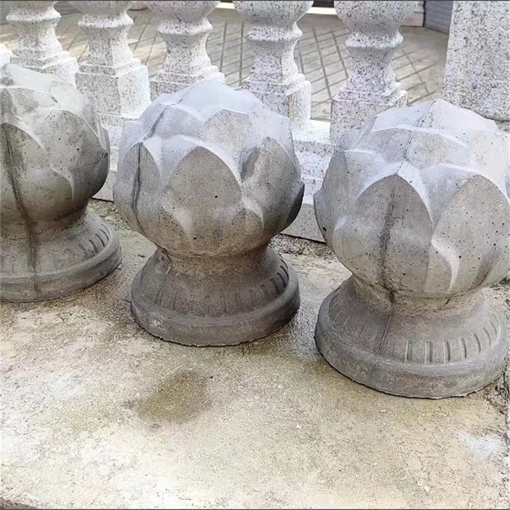 European Style Flowering Bulb Cement Mold 2
