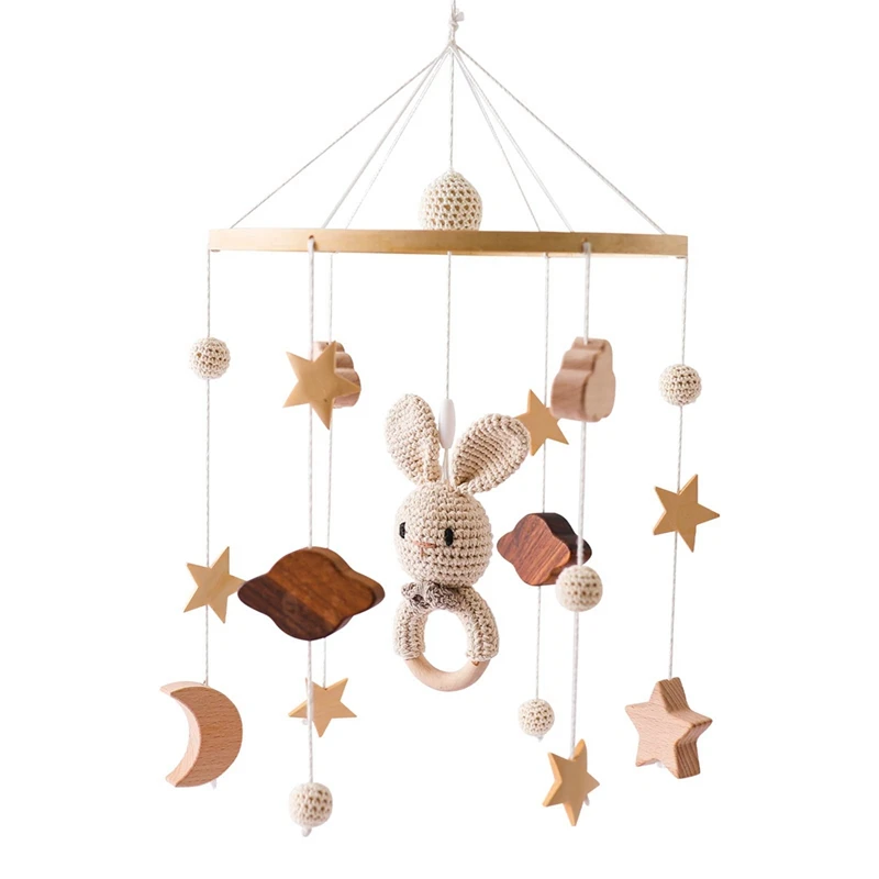 

Baby Mobile For Crib Nursery Mobile Decor Soft Animal Mobile For Boy Baby Bed Toys Gifts Durable Easy To Use High Guality