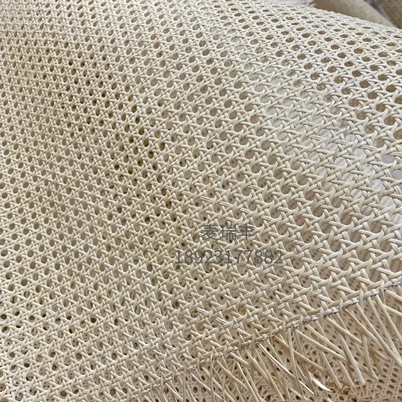 

40-70CM X10M Wide Natural Rattan Cane Webbing Sheets Real Indonesia Rattan Roll Wall Decor Furniture DIY Repair Material