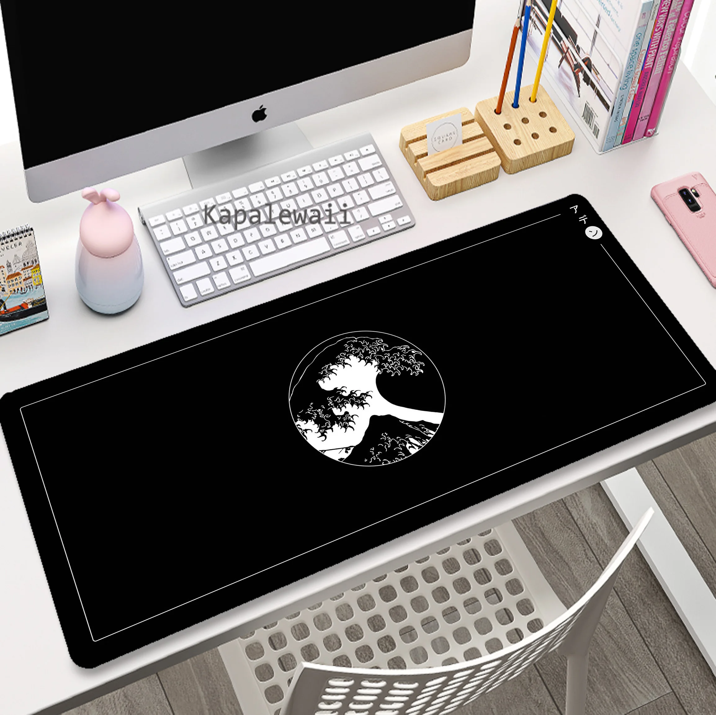 Japanese Great Wave Off Mouse Pad Gaming Laptop Game Mouse Mat Mousepad коврик для мыши Desk Mat Speed Keyboard Pads 90x40cm