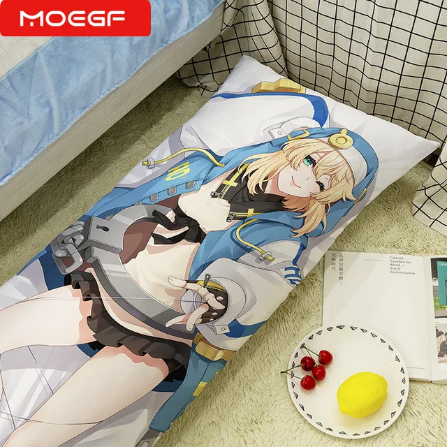 Dakimakura Anime Guilty Gear Bridget Body Pillow Case Bedding Throw Hugging  Pillowcase 2WAY Peachskin Double-sided