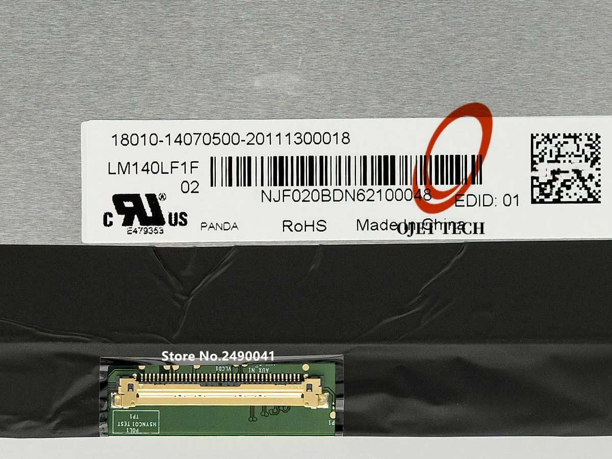 Asus 노트북 화면, Asus ga401I, LM140LF1F01, LM140LF1F02, 120HZ, 1920*1080 FHD, IPS, 14 인치, 40 핀