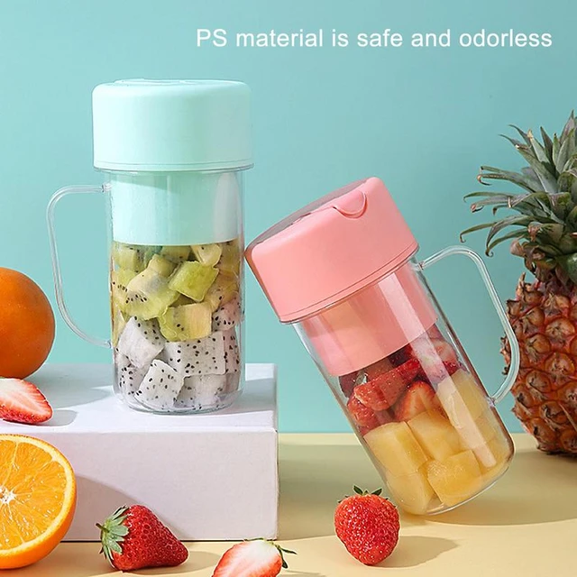 Blending Bottles Electric Portable Cup Juicer Bottle With USB Charging And  Straw Drink Cup For Women