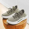 New Round Head Net Shoes Men Casual Shoes Lazy People A Slip-on Front Lacing Travel Breathable Flat Leisure Men's Sport Sneakers 4