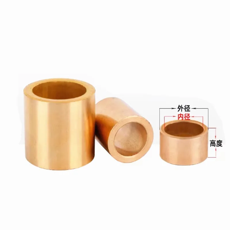 M3 M4 M5 M6 M7 M8 Copper brass bushing guide sleeve Precision Oil bearings 3x5x3 4x6x4 5x7x4 6x8x3 7x10x8 8x10x10mm 10pcs brass copper bushing