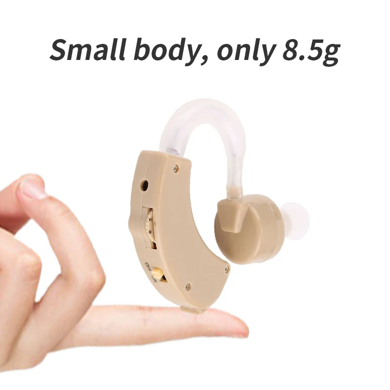 BTE Hearing Aid Ear for Deafness Sound Amplifier Adjustable Hearing Aids Portable Super Ear Hearing Amplifier for the Elderly 3
