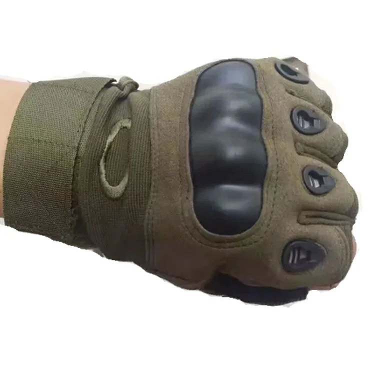 Men's Indestructible Leather Tactical Gloves, Cut Resistance, Mechanic Touch Screen Custom, Full Half Fingers, Kids, Winter