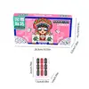 Chinese Style Mini Mahjong Set Mahjong Tiles Set Mini Game Mah-Jongg Set Travel Family Leisure Time Game Traditional 6
