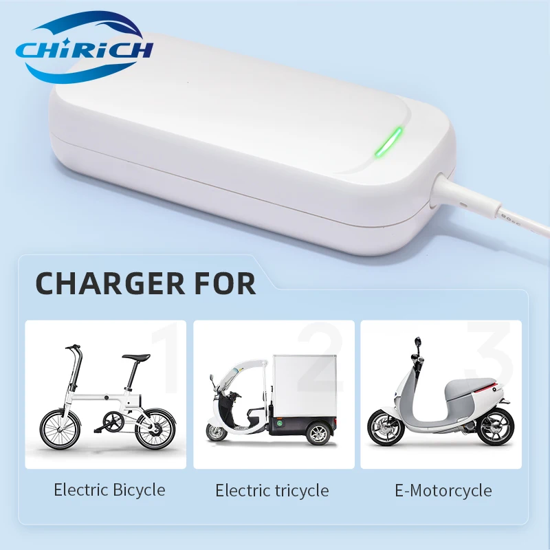

C120 54.6V2A Lithium Charger for Electric Bike Portable Battery Charger for 48V Lithium with ETL FCC Certification Lifepo4 Ebike