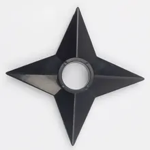 Japanese anime role-playing props four-cornered ninja darts plastic toys Uchiha's assistant Ri sword character props