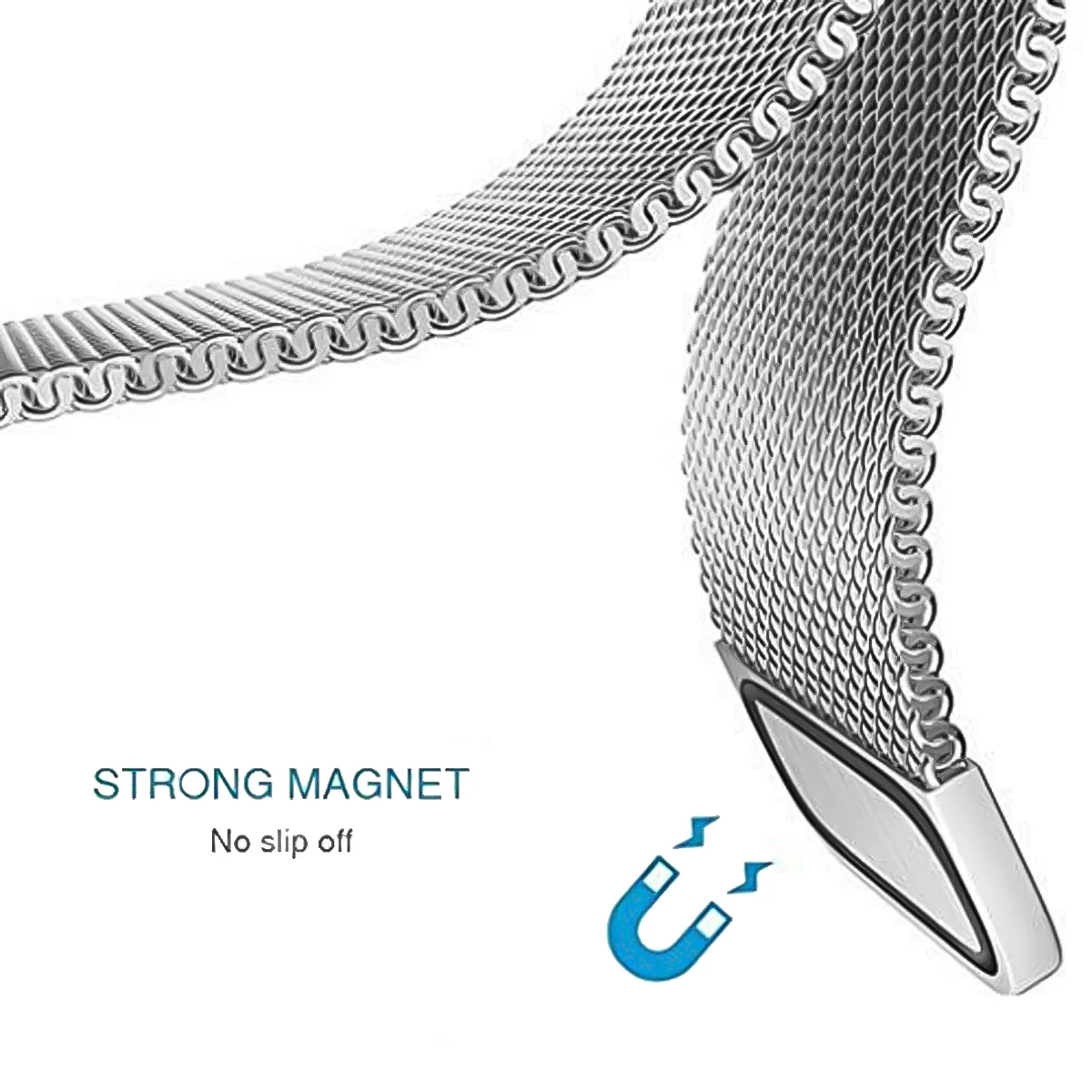 Premium Stainless Steel Wristband Replacement