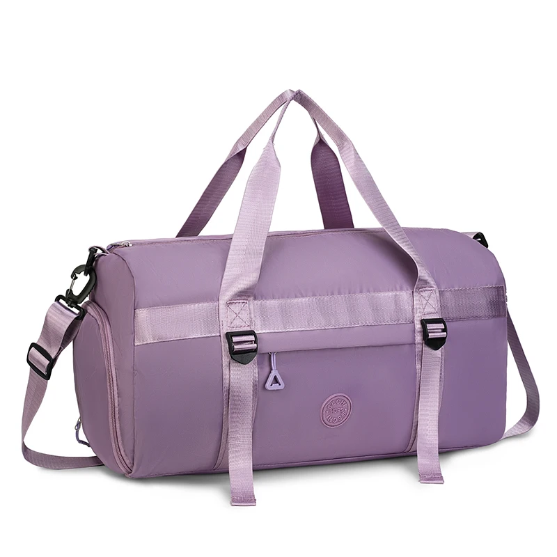 Large capacity travel bag, multi-functional sports fitness backpack, with independent shoe cabinet, suitable for short-term and