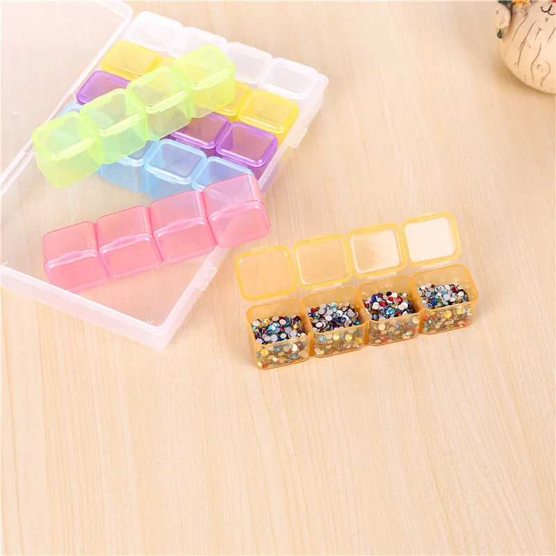 5D DIY Diamond Painting Tools Accessories Storage Box Container Diamond Embroidery Accessories Drill Box Mosaic Container Case