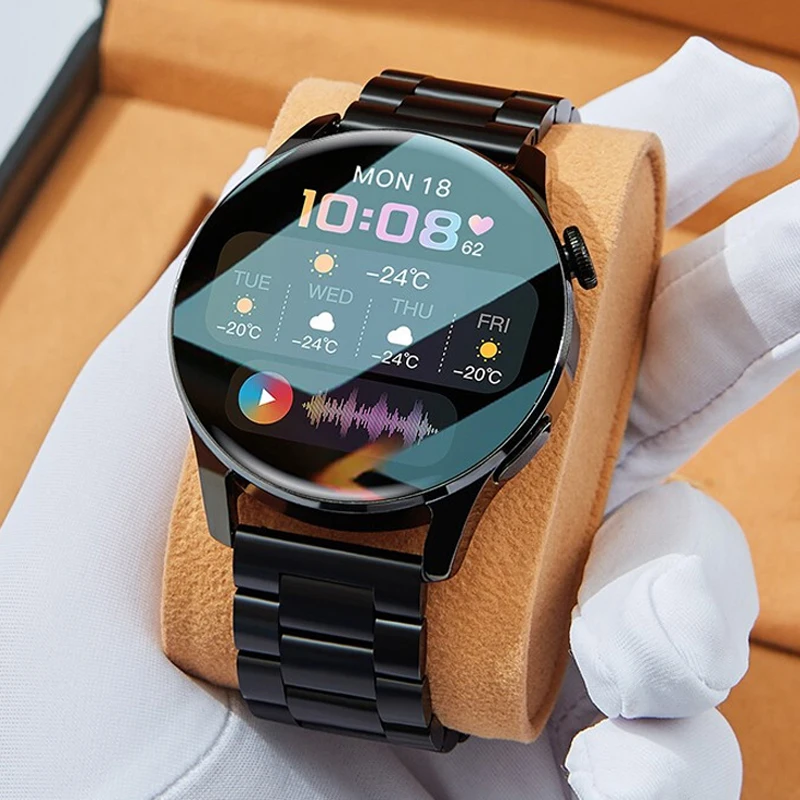 Xiaomi 화웨이 안드로이드 ECG 스마트 워치 남자 안드로이드 2022 블루투스 Smartwatch 혈압 심박수 남자