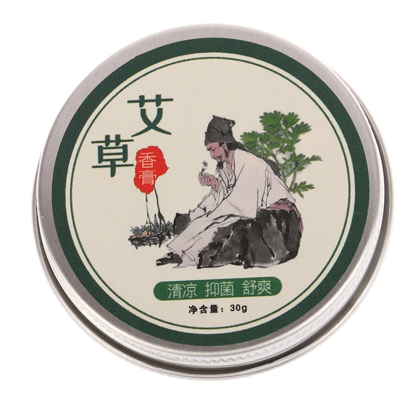 Herbal Moxibustion Cream Moxa Ointment 30g-moxa massage ointment