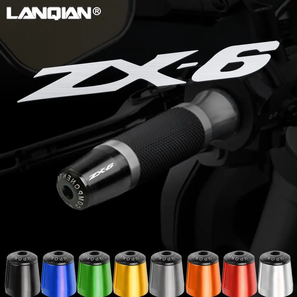 MotorcycleHandlebarCapsHandleBarGripsEndsPlugForKawasakiZX6