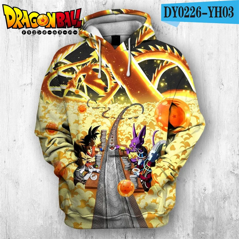 Dragon Ball Son Goku Women Casual Printed Hoodies