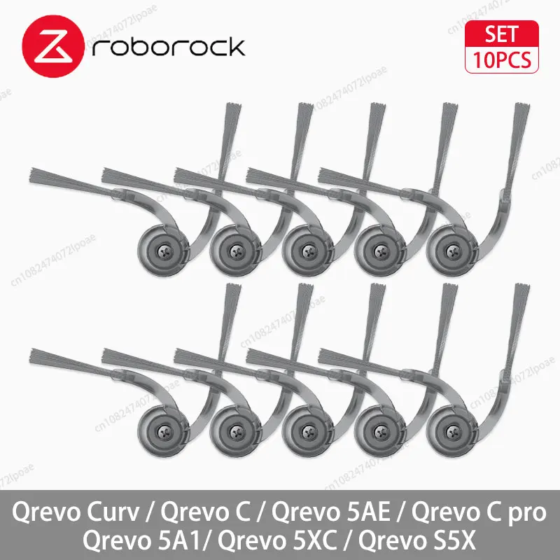 Roborock Vacuum Cleaner Essential Accessories Kit - Main Brush, Side Brush, Mop Cloth, Dust Bag, and Filter