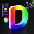 Light Letter D