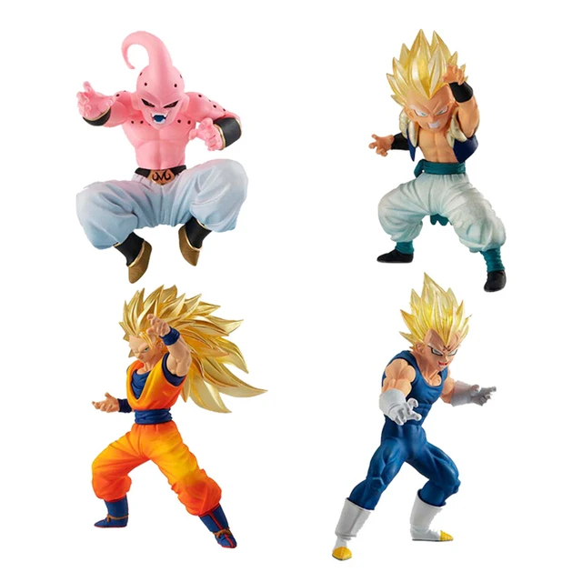 Dragon ball z filho goku vegeta iv android 17 18 super saiyan actioin  figura mini modelo brinquedos crianças presente - AliExpress