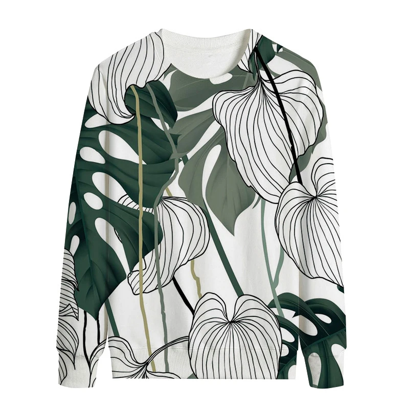 Abstraction Pattern 3d Printed Sweatshirts for Men and Women Pullovers Harajuku Unisex Tops