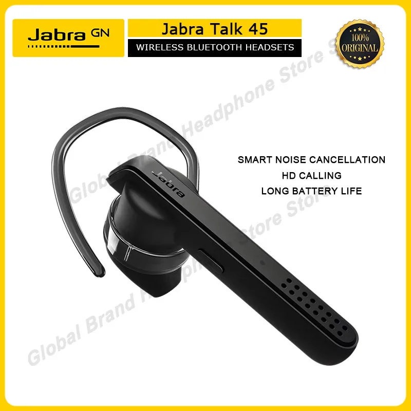 100% +Original Jabra Talk 45 Wireless Bluetooth Headset Business