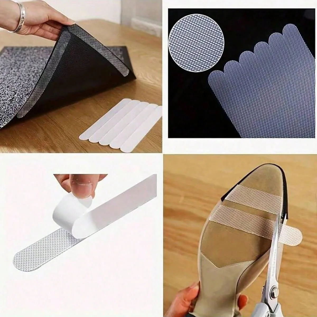 5pcs-Anti-slip Shower Stickers Shower Pedal Anti-slip Strips Waterproof Tape Shower Anti-slip Tape