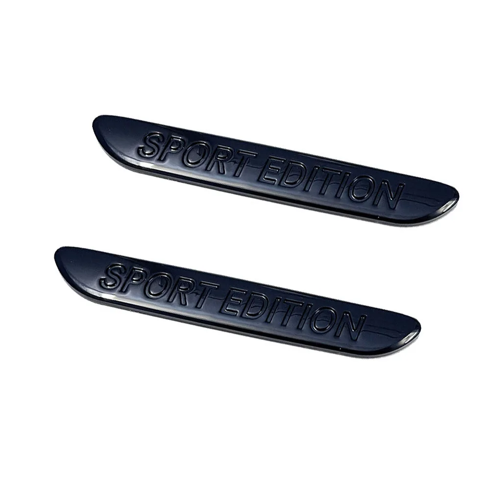 2X Per Mercedes Benz Sport Edition Lettering Car Badge Stickers Emblemi Accessori Stile Auto Nero