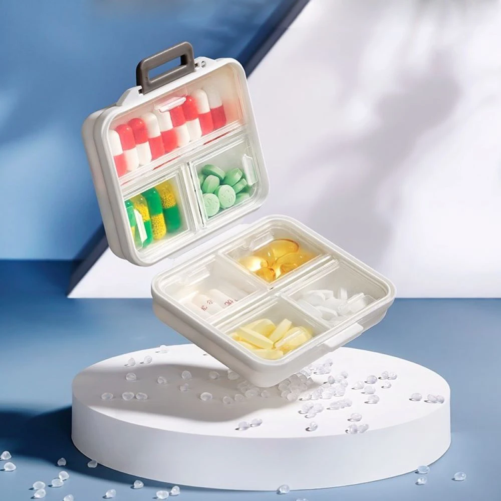 

1 PCS Weekly Pill Cases Medical Tablet Dispenser 7 Days Pillbox Travel Pillboxes Large Capacity Medicine Box Storage Box
