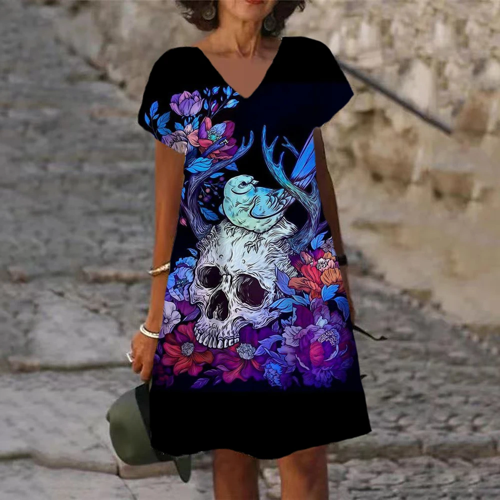 Kimono De Playa De Chifón Con Estampado Floral Para Mujer, Chal, Manga 3/4, Cubierta Suelta Pompotops Qwe20194 | En Línea
