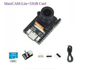 Scheda di sviluppo fotocamera Sipeed MaxiCAM-Lite con supporto RISC-V per riconoscimento visivo AI e compatibilità con MaixVision IDE (senza/con scheda da 32GB)