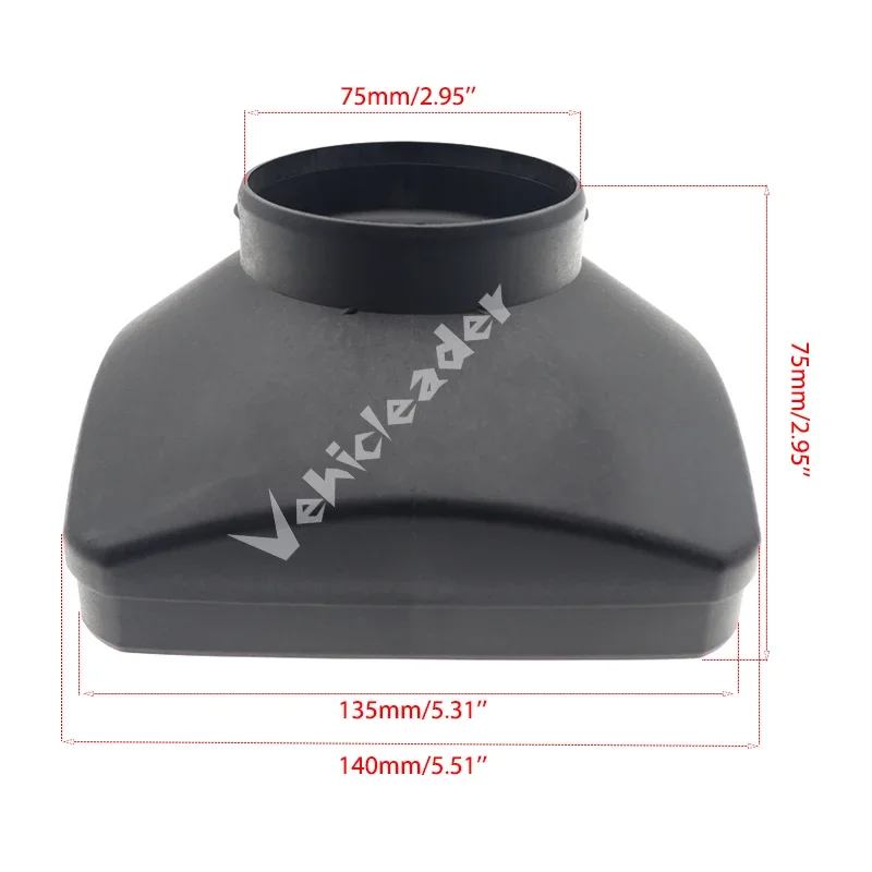 1/2pcs 75mm 5KW Air One Outlet Vent Cover For Air Diesel Parking Heater Parts For Webasto Eberspaecher Car Truck Bus Caravan