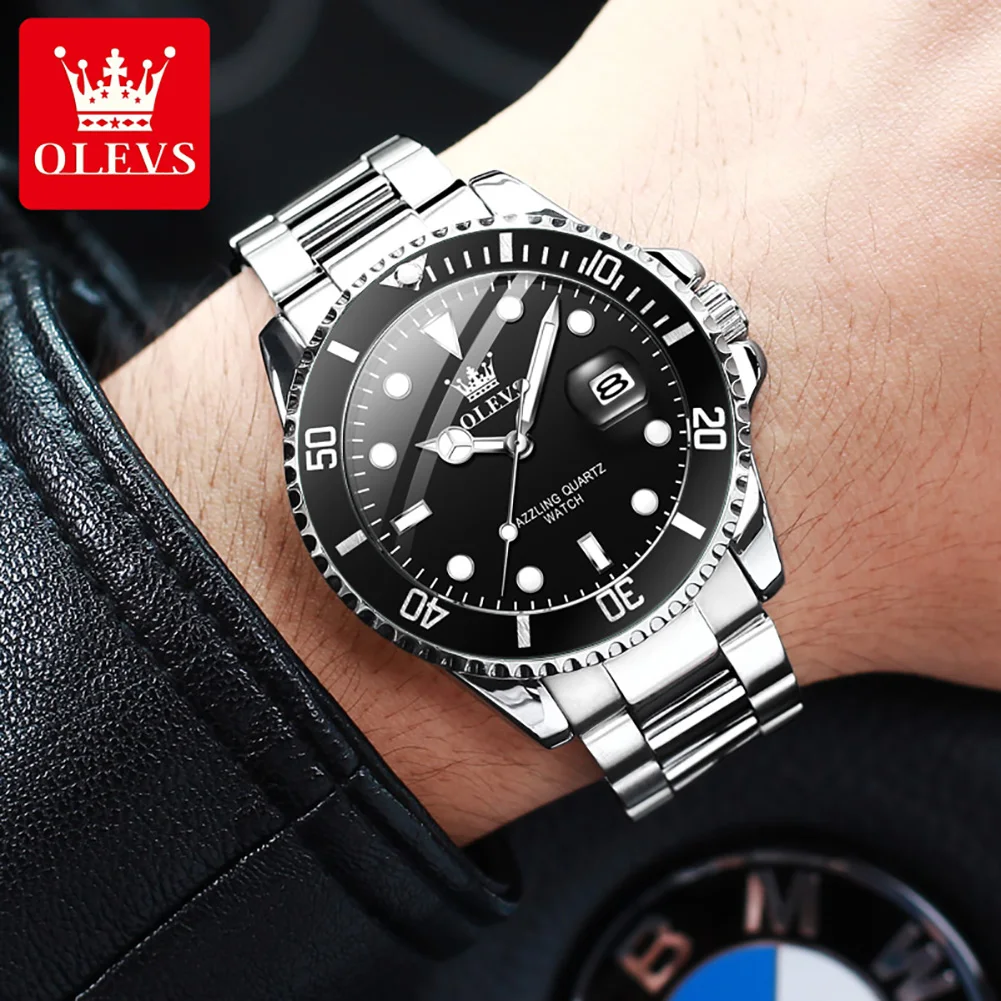 Olevs Men's Luxury Quartz Wrist Watch