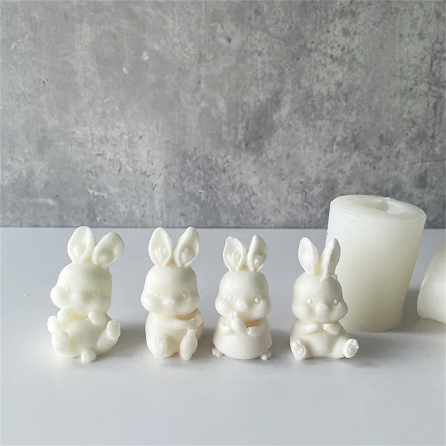 Stampo Silicone Uova Di Pasqua Fai Da Te – 2 Pezzi Per Candele, Saponi E Decorazioni Pasquali!