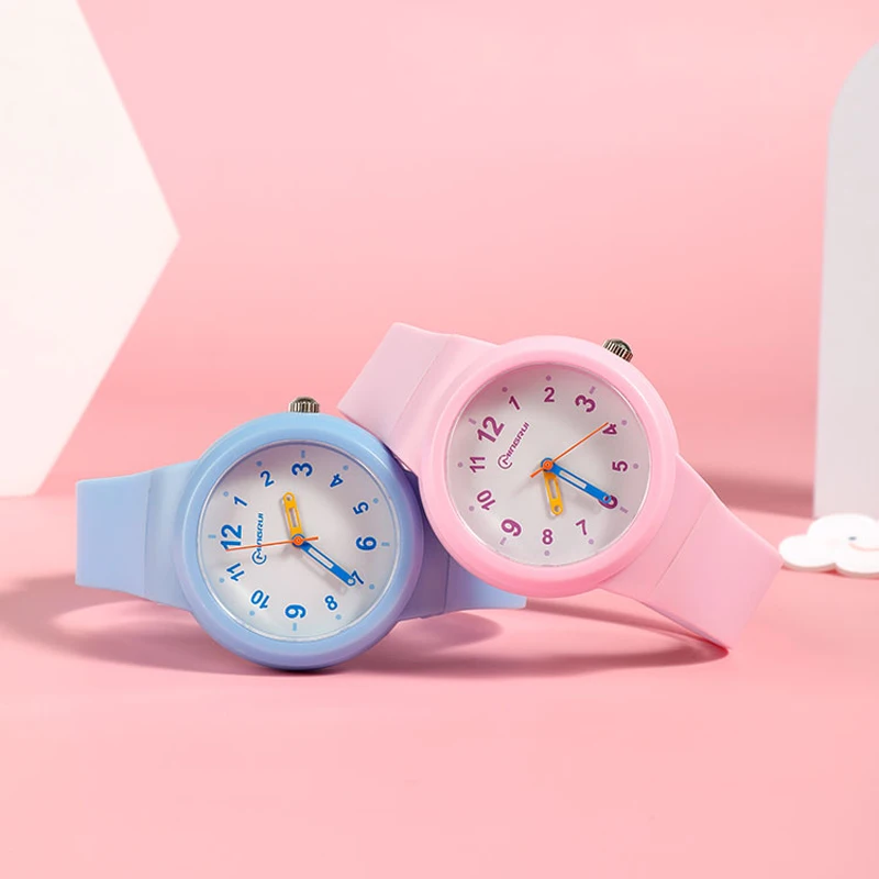 UTHAI CA03 3-12 Year Old Children's Watch Fashion Simple Sports Comfortable Waterproof High Boys Girls Quality Quartz Watches 4