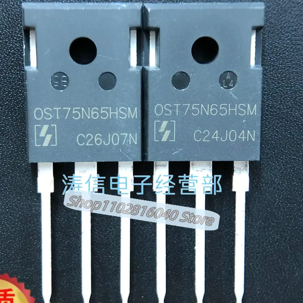 

10PCS/Lot OST75N65HSM TO-247 IGBT 650V 75A Best Quality Imported Original