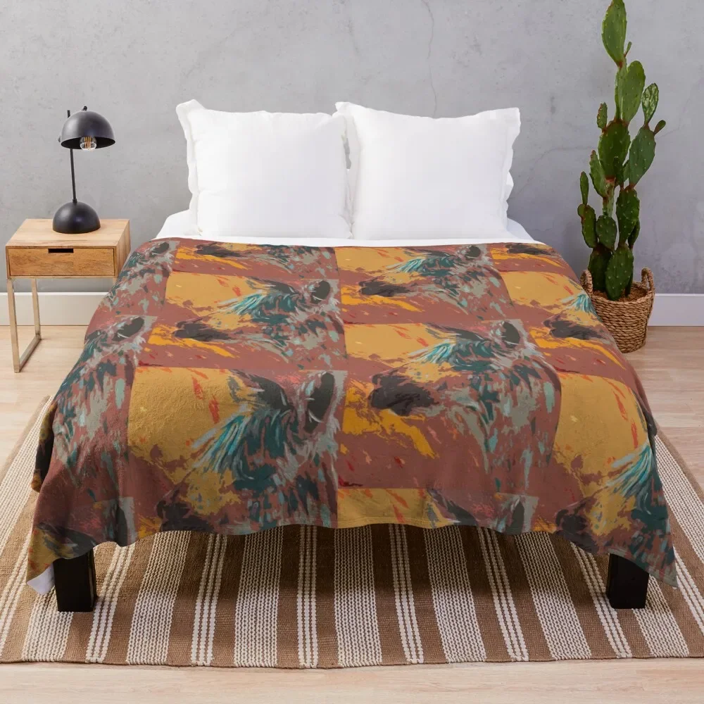 

Funky Alpaca Design Throw Blanket Giant Sofa halloween christmas gifts Multi-Purpose Blankets