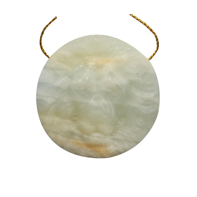 Natural Stone Amazonite Carved Lion Pendant Bead 47x12mm 37g Semiprecious Fashion Jewelry Necklace Accessories