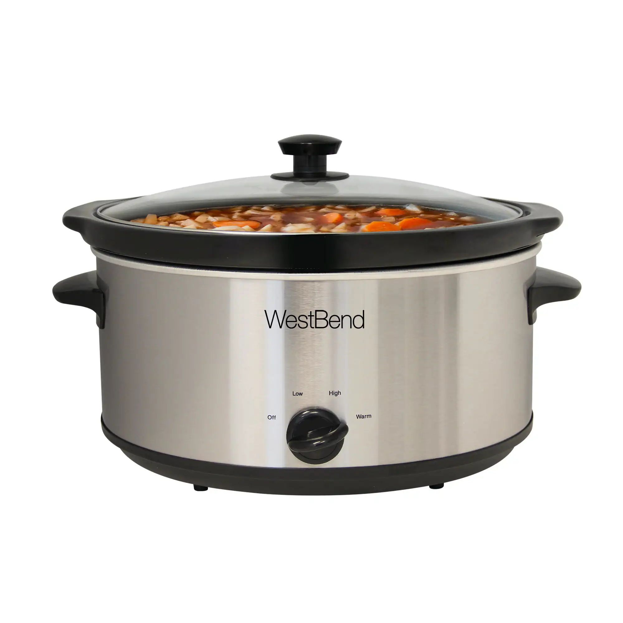 

West Bend 87156 6 Qt. Oval Crockery Slow Cooker