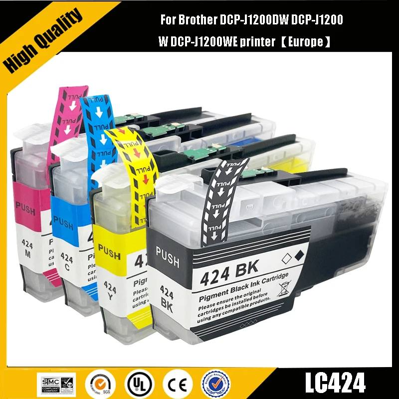Cartucho de Tinta da Impressora Einkshop Premium Compativel com Cores Brother Dcp cartucho de tinta da impressora einkshop premium compativel com cores brother dcp