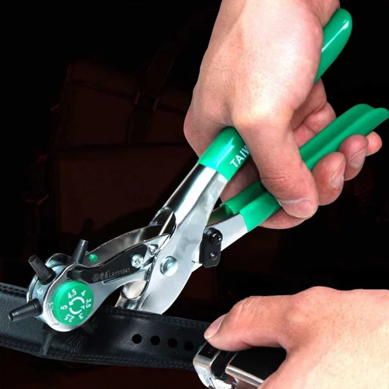 Leather Punching Plier Belt punch Professional Punching Tools LAOA