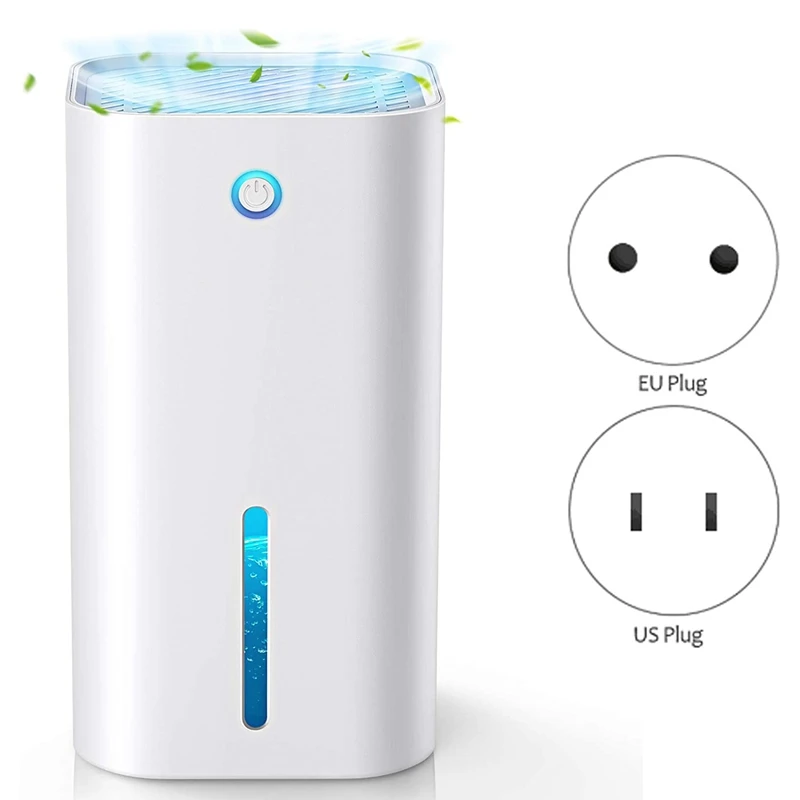 

Electric Portable Dehumidifier,1000Ml Mini Quiet Air Dryer, Electric Dehumidifier For Bedroom Bathroom Office