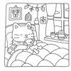 Fuzzy Hygge Christmas Delight Coloring Book - Whimsical Festive Winter Scenes with Adorable Animal Friends, Cozy Holiday Gift 3