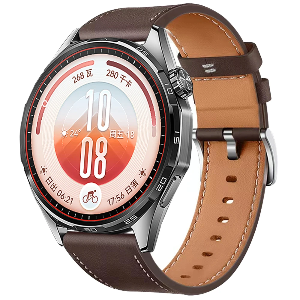 Premium Leather Watch Strap Replacement Band - Elegant Bracelet Accessory