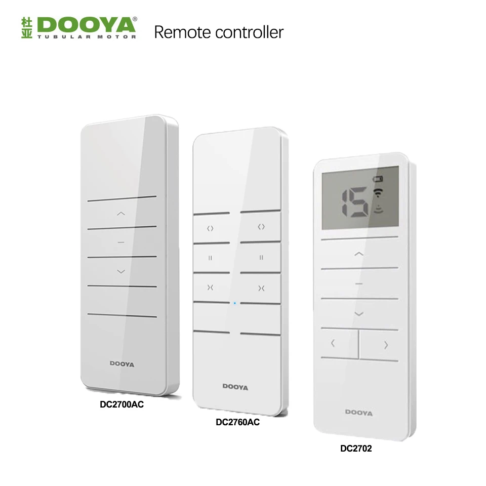 

Пульт дистанционного управления Dooya DC2700/2760AC/2702 для Dooya Electric RF433, трубчатый мотор, курсирующий двигатель DT52E,DT82TV, мотор Tuya