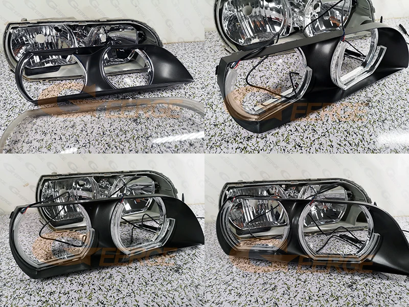 For Toyota Chaser JZX100 Multi Color DTM M4 Style RGB Led Angel