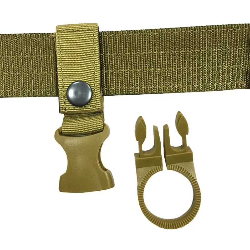 Webbing Buckle Hook Water Bottle Holder Clip for water bottle holder carabiner belt clip carabiner clips drinking tube clip Outdoor Nylon Climb Carabiner Belt Backpack Hanger Camp