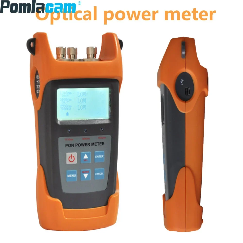 

JW3213 PON Optical Power Meter with High Stability and Precision Ordinary Optical Power Meter + Red Light All-in-one Machine