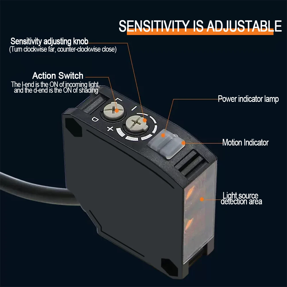 interruptor fotoeletrico de reflexao difusa e3jk dr12 dr11 01
